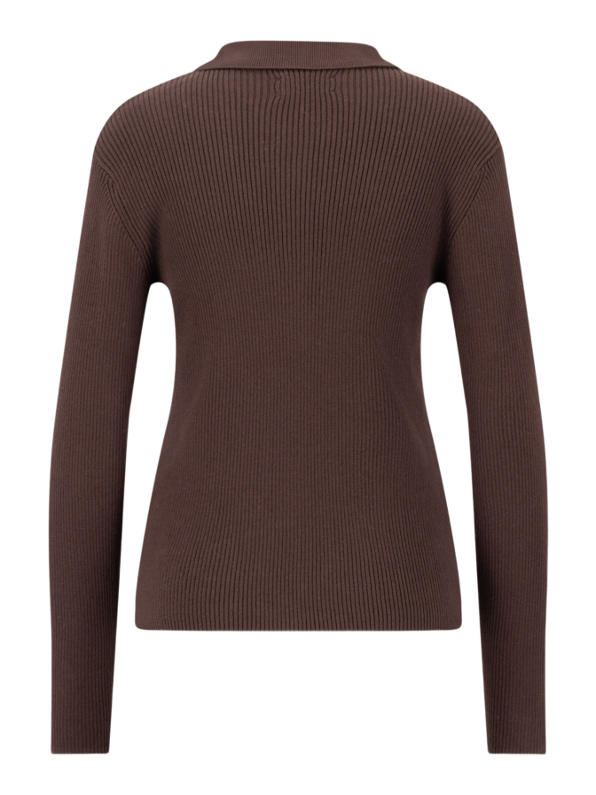Fynch-Hatton Polo-Pullover in Rippstrick bei Robert Ley