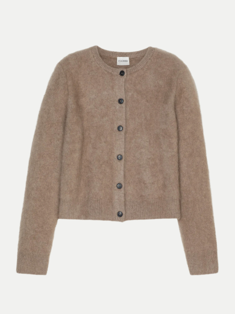 Closed Gebürstete Kaschmir-Strickjacke bei Robert Ley