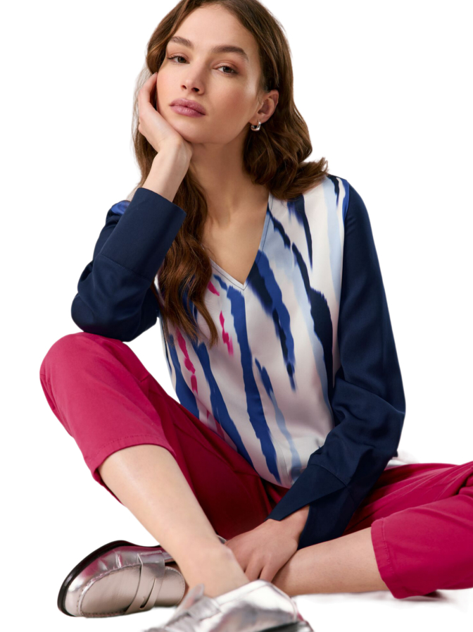 Taifun Blusenshirt mit Print bei Robert Ley