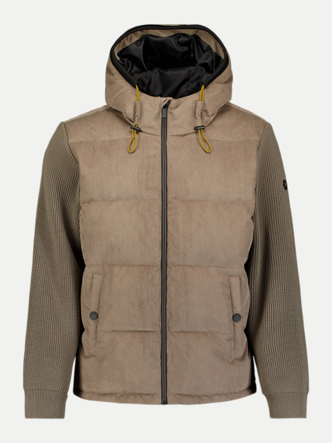 No Excess Kapuzenjacke aus Cord-Mix bei Robert Ley
