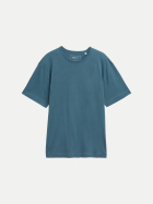 Tom Tailor Denim Relaxed-Fit T-Shirt 32227-tide petrol bei Robert Ley