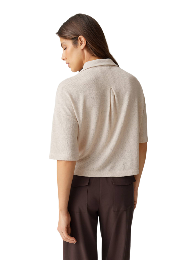 Opus Jerseyshirt Sitrica in feiner Strickoptik bei Robert Ley