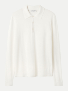 Tiger of Sweden Langarm-Poloshirt Eross 05l-whitesmoke bei Robert Ley