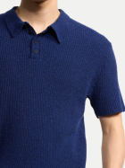 KIEFERMANN Strickpolo Curyus in Bouclé 213-ocean bei Robert Ley