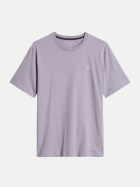 Marc O'Polo T-Shirt mit Logo Print 6629-Lilac Dawn bei Robert Ley