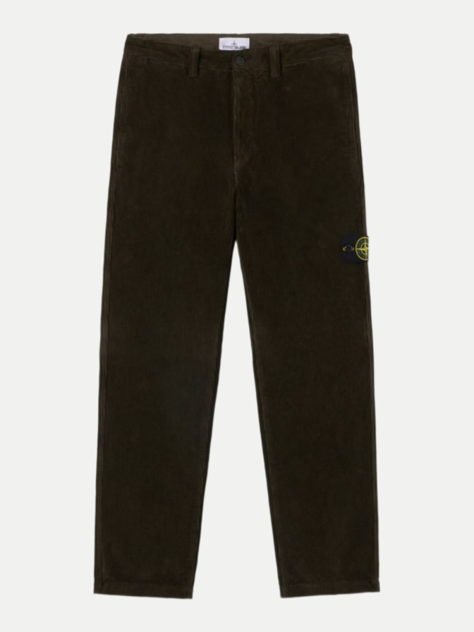 Stone Island Chinohose mit Kontrasttasche bei Robert Ley