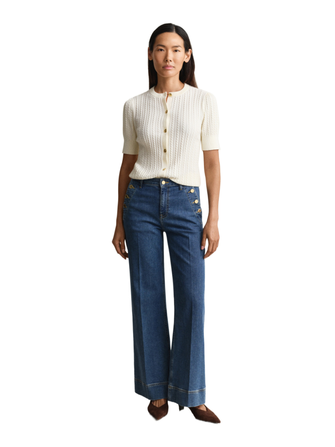 Gant Nautical Jeans mit ausgestelltem Bein bei Robert Ley