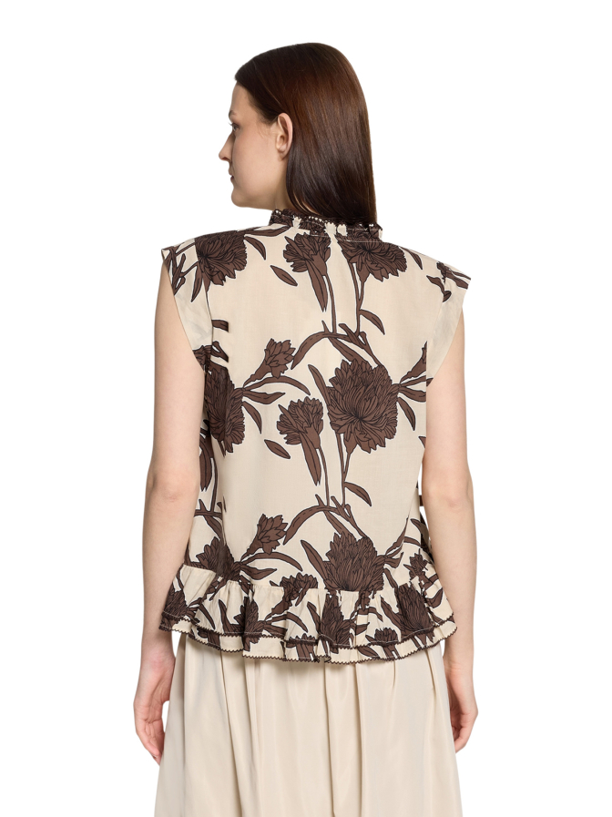 Cartoon Ärmellose Bluse bei Robert Ley