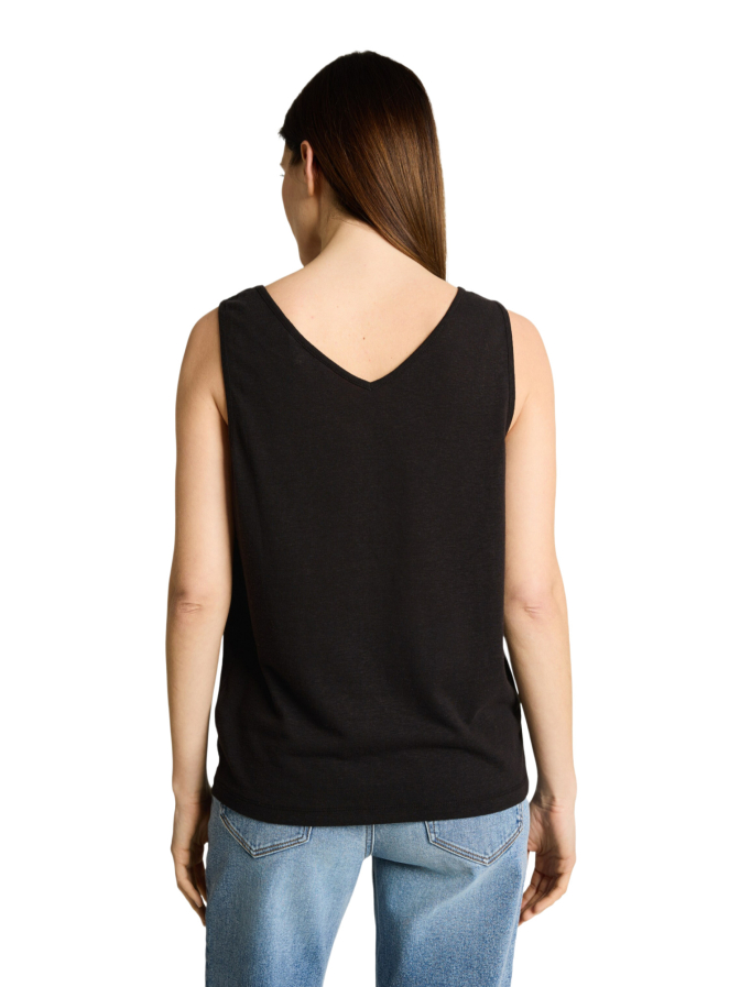 Tom Tailor Casual Top mit doppelten V-Ausschnitt bei Robert Ley