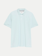 s.Oliver RED LABEL Basic Poloshirt 6437-BLUE GREEN bei Robert Ley