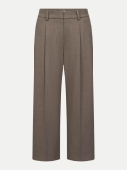 Seductive Wide-Leg Bundfaltenhose Sloanne 622-Helltrüffel bei Robert Ley