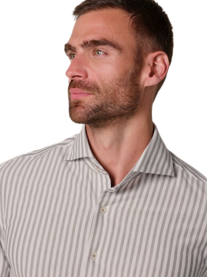 PROFUOMO Slim-Fit Hemd mit Nadelstreifen bei Robert Ley