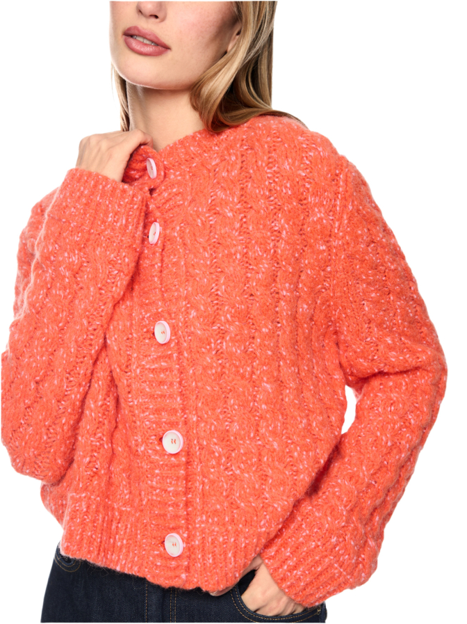 Marc Cain Cardigan mit Zopfmuster bei Robert Ley