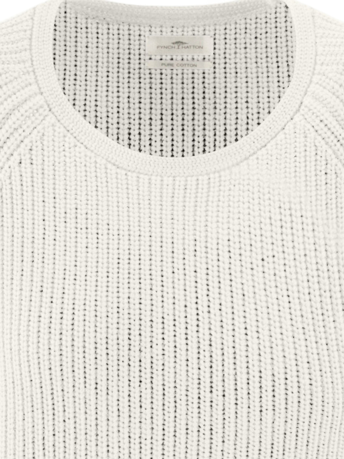 Fynch-Hatton Strickpullover mit Strukturmuster bei Robert Ley