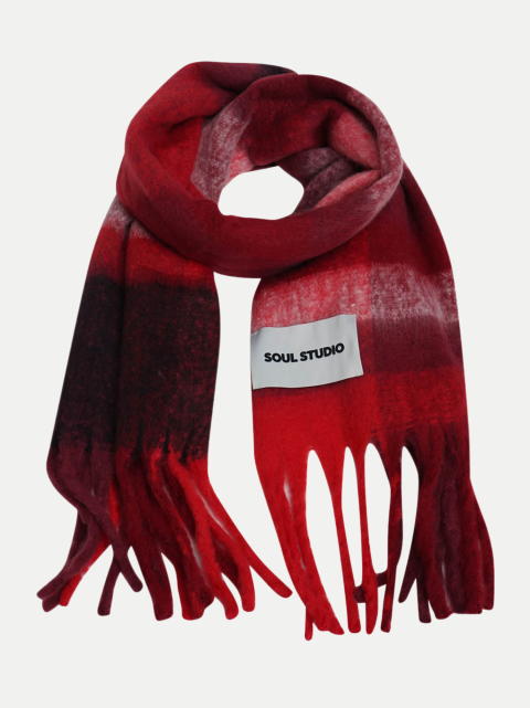 Smith & Soul Karierter Schal mit Franzen bei Robert Ley