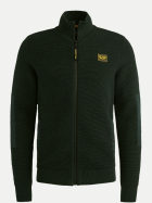 PME Legend Strickjacke mit Struktur 6027-Darkest Spruce bei Robert Ley
