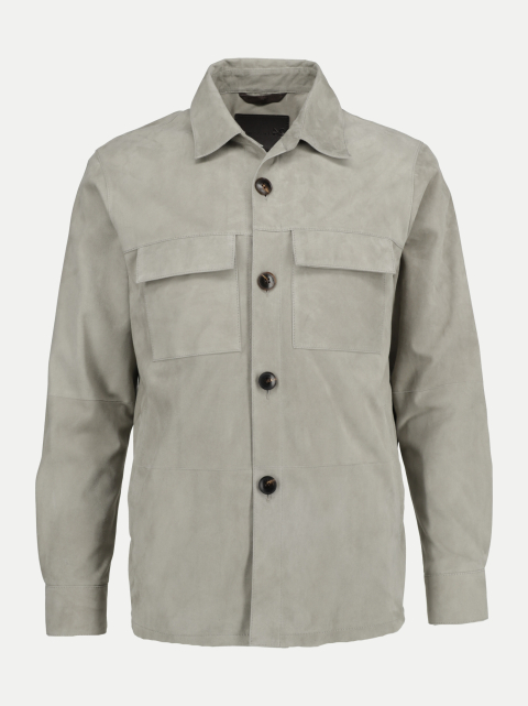 Manzoni 24 Overshirt aus Veloursleder bei Robert Ley