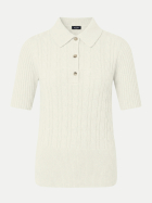 Joop! Strickpoloshirt Kevina 102-Natural 102 bei Robert Ley