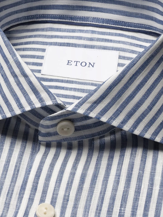 Eton Contemporary-Fit Leinenhemd bei Robert Ley
