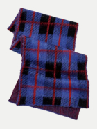 EDITED Schal Farha blue check-blue check bei Robert Ley