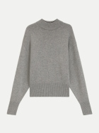 HUGO Strickpullover mit Stehkragen Sorellenio 078-Open Grey bei Robert Ley