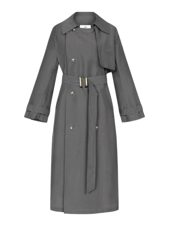 Gitta Banko Trenchcoat Sumi bei Robert Ley