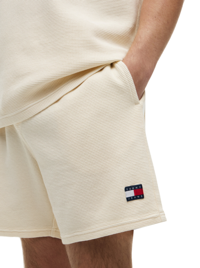 Tommy Jeans Shorts aus Waffel-Piqué bei Robert Ley