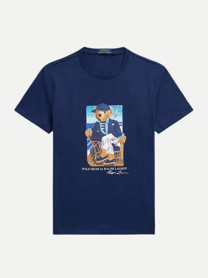 Polo Ralph Lauren T-Shirt mit Polo Bear Grafik bei Robert Ley