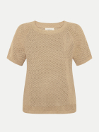 Cartoon Strickpullover mit Ajour-Muster 7826-Beige/Gold bei Robert Ley