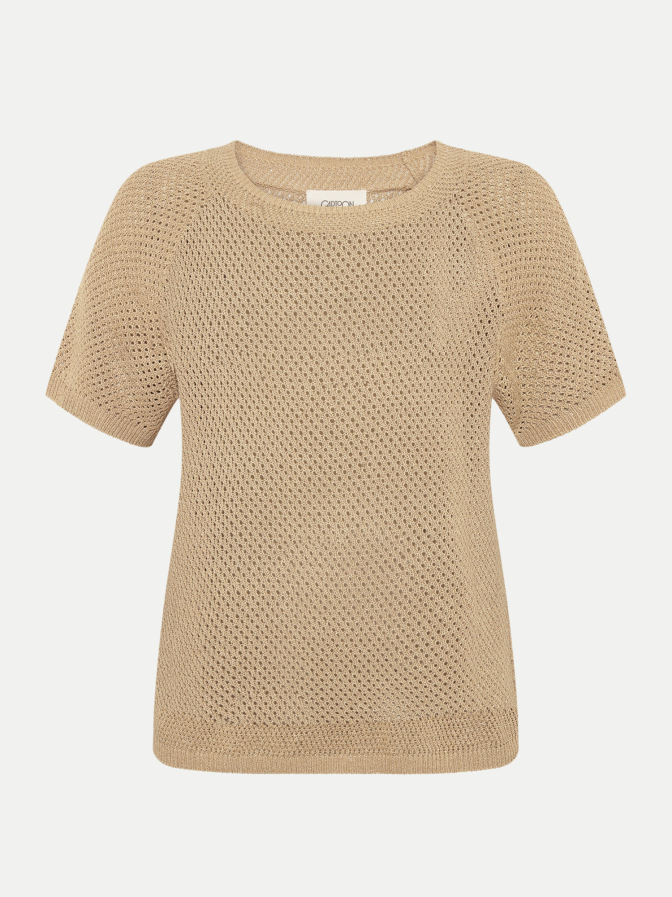 Cartoon Strickpullover mit Ajour-Muster bei Robert Ley