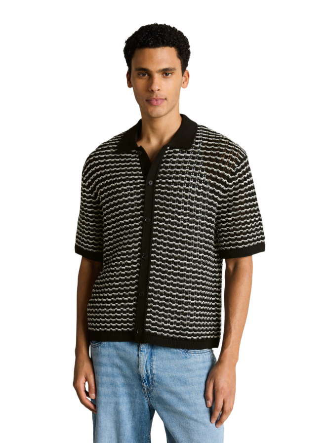 Tom Tailor Denim Kurzarm Strickpullover bei Robert Ley