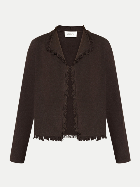 Cartoon Cardigan in Western-Optik bei Robert Ley