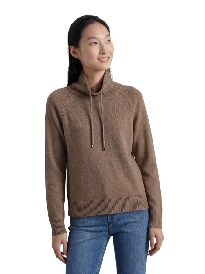 Rabe Moden Strickpullover mit Tunnelzug bei Robert Ley