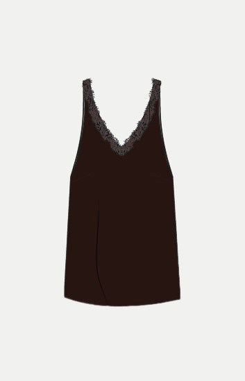 Smith & Soul Top mit Spitzendetail bei Robert Ley