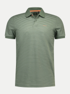 NZA New Zealand Auckland Poloshirt Gestreift 1766-VINTAGE ARMY bei Robert Ley