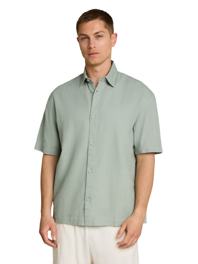 Tom Tailor Denim Loose- Fit Kurzarmhemd bei Robert Ley