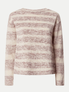 Pepe Jeans Strickpullover ALINA Gestreift 318-POWDER ROSE PINK bei Robert Ley