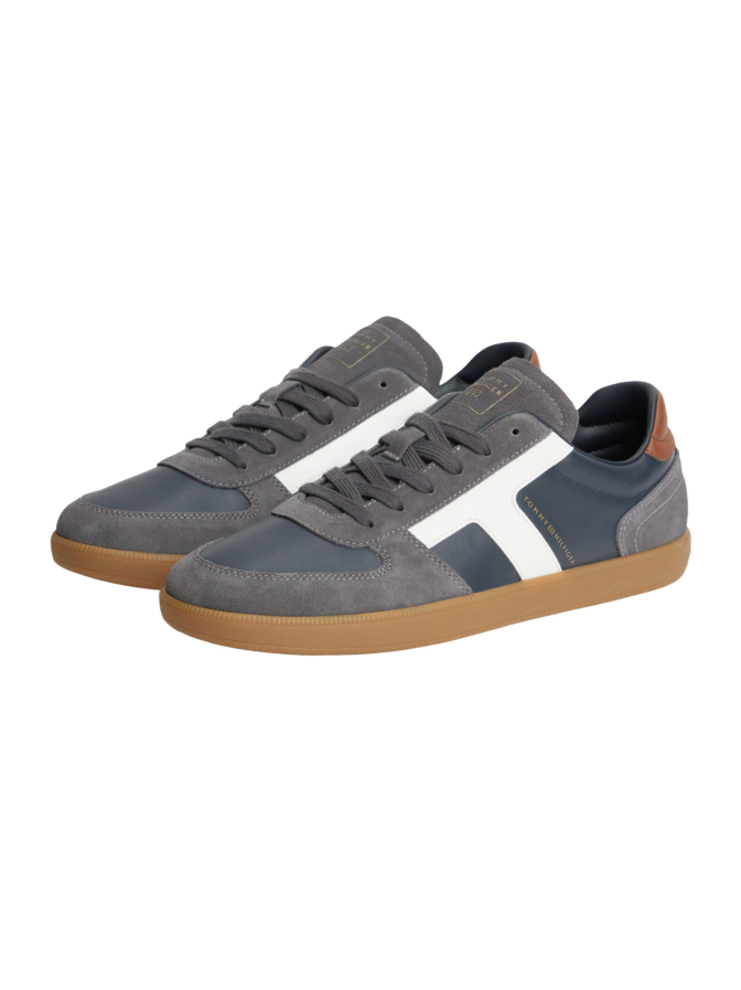 Tommy Hilfiger Ledersneaker TRIBECA mit Strukturmix bei Robert Ley