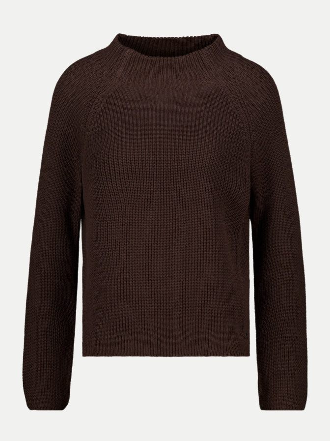 Monari Strickpullover mit Stehkragen bei Robert Ley