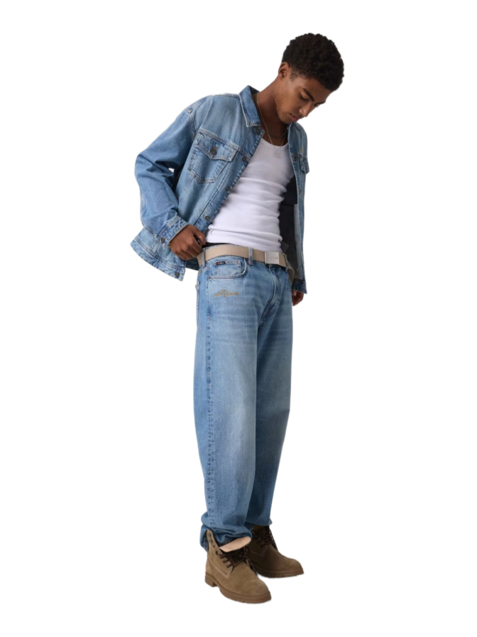 Guess Jeans-Truckerjacke GJ x Rolling Stones bei Robert Ley