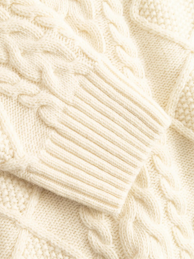 JOOP! JEANS Pullover mit Zopfmuster bei Robert Ley