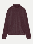 Vero Moda Rollkragenpullover Happyglitter 186320001-Winetasting/W. DTM LUREX bei Robert Ley