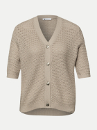 Street One Kurzarm-Cardigan 17727-clay sand bei Robert Ley
