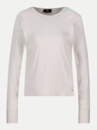 Monari Langarmshirt mit Strass-Details 155-pearly bei Robert Ley