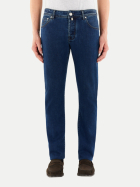 Jacob Cohen Slim-Fit Jeans Denim Bard in Powerstretch 200d-midblue bei Robert Ley