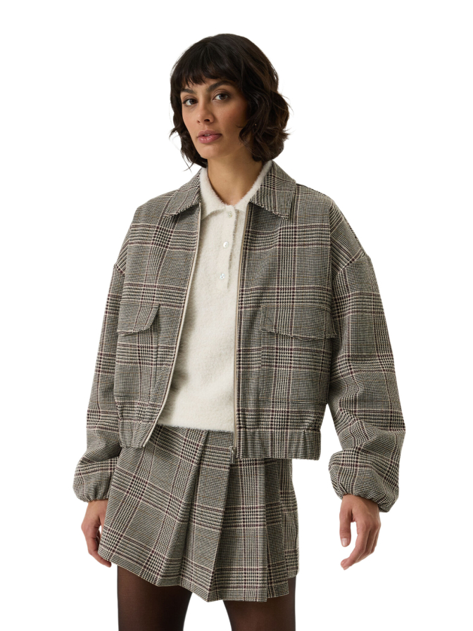 Garcia Karierte Blousonjacke bei Robert Ley