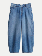 Opus Barrel Jeans Lolah Paris 70391-mid blue bei Robert Ley
