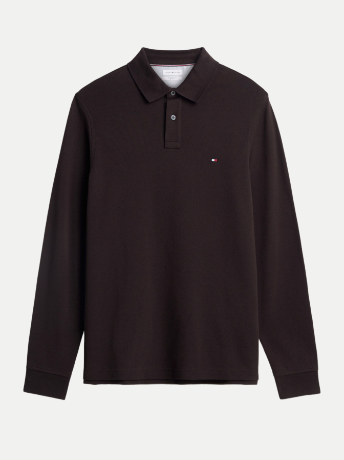 Tommy Hilfiger Langarm-Poloshirt bei Robert Ley