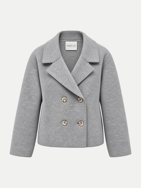 Insieme Zweireihiger Blazer aus Woll-Kaschmir-Mix bei Robert Ley