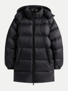 Tommy Jeans Steppmantel mit Kapuze BDS-BLACK bei Robert Ley